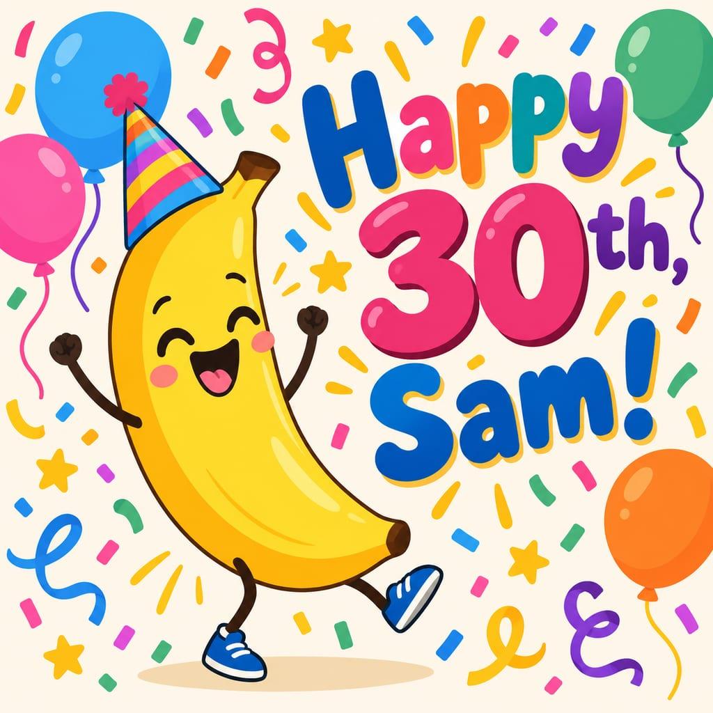 Birthday card: example image made from this prompt