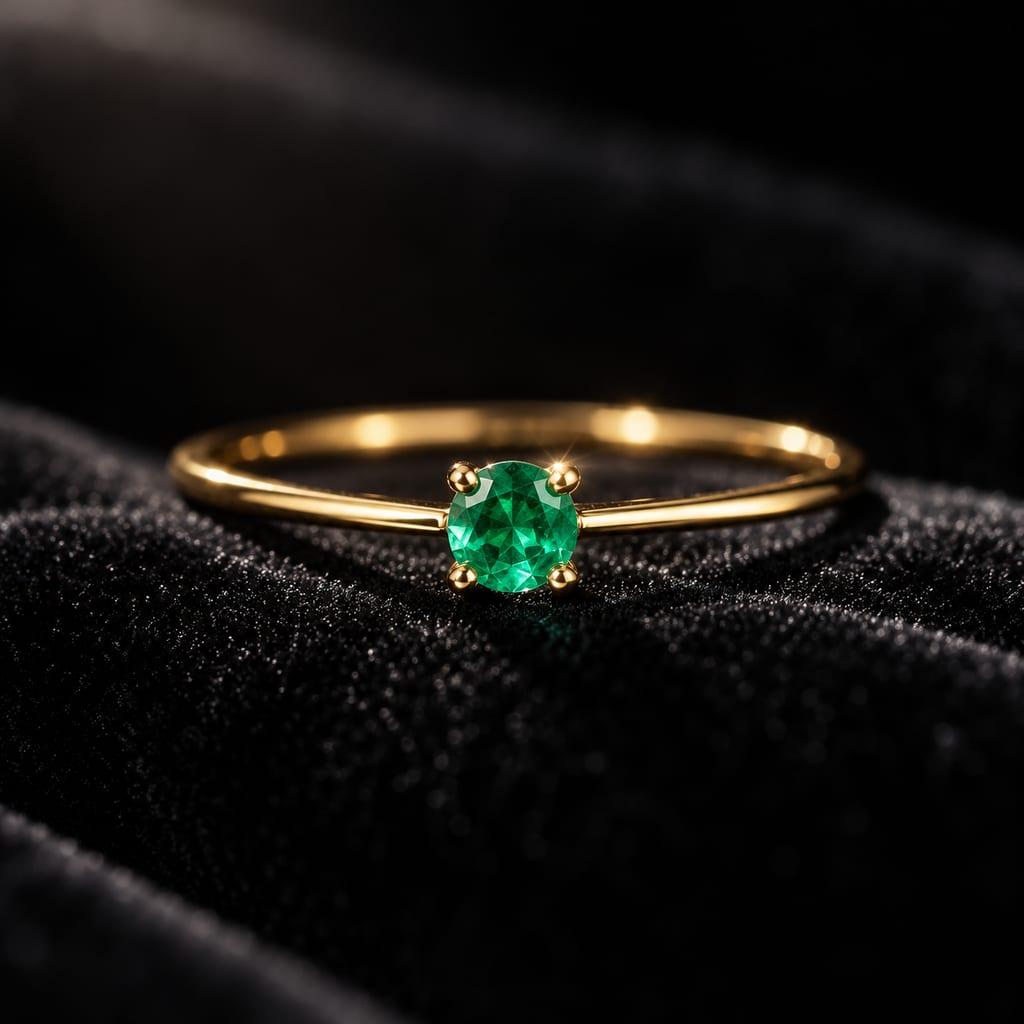 Jewelry macro shot: example image made from this prompt