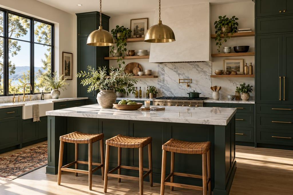 Kitchen render: example image made from this prompt