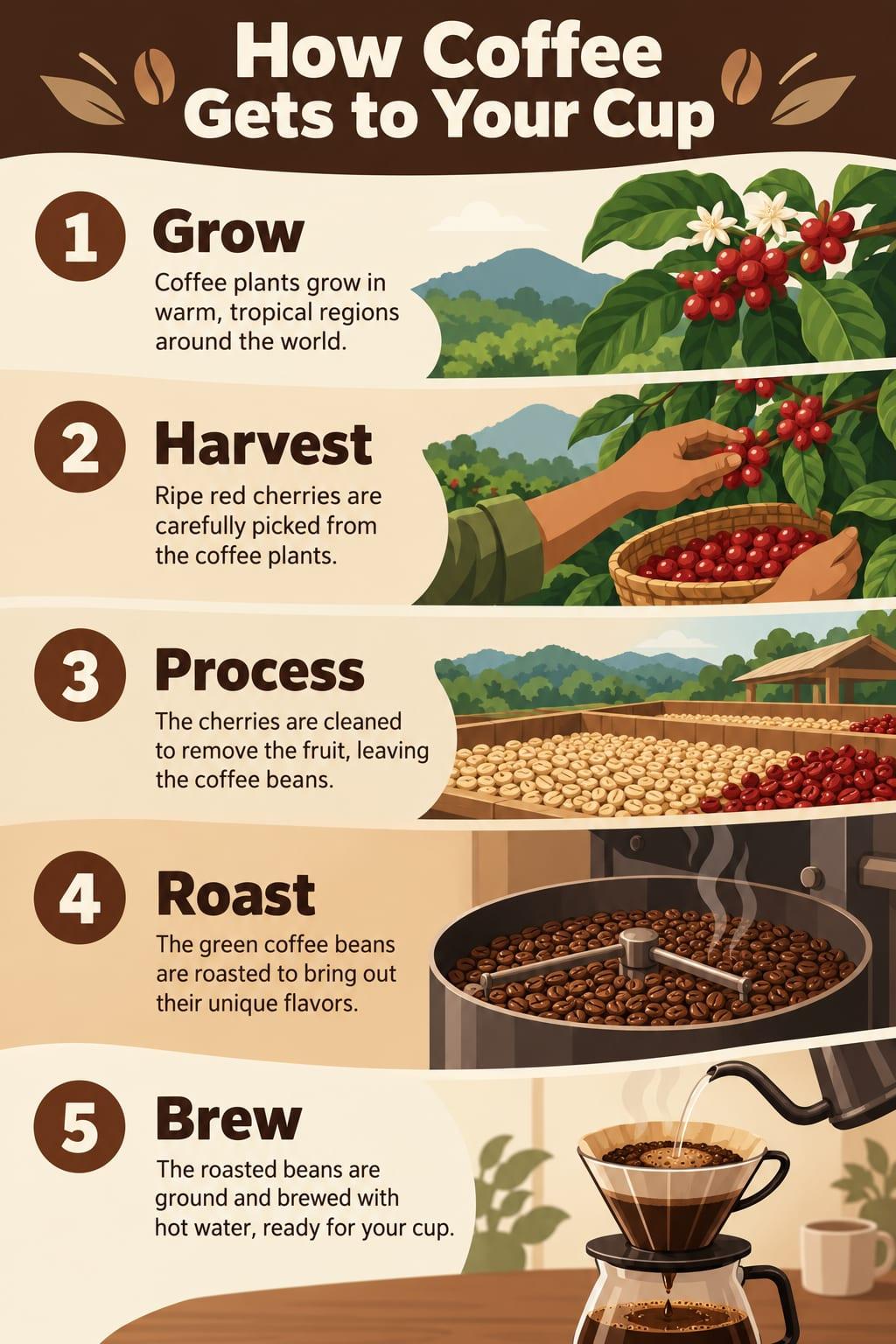 Step-by-step infographic: example image made from this prompt