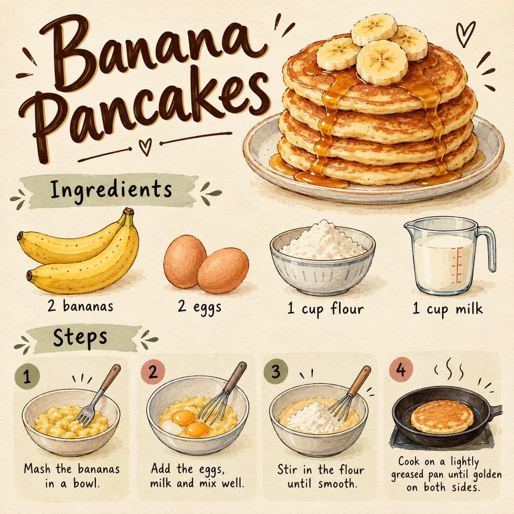 Recipe card: example image made from this prompt