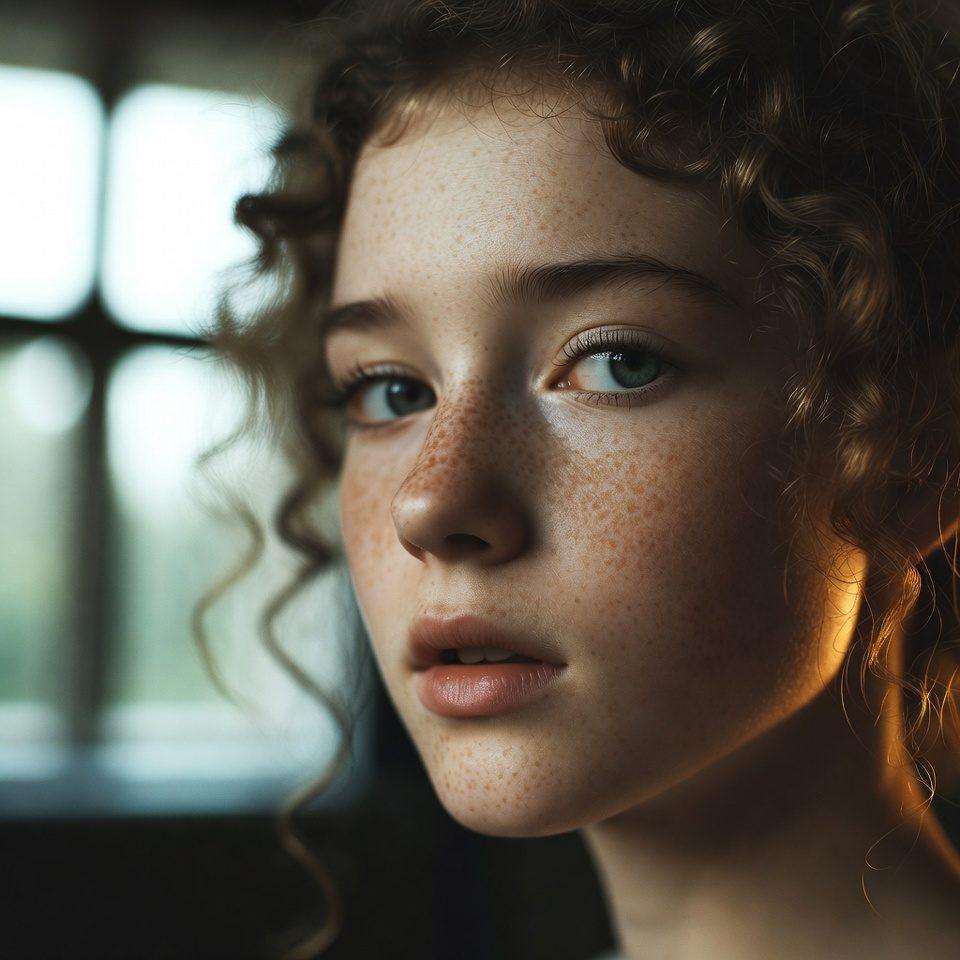 Grok Imagine AI-generated photorealistic portrait