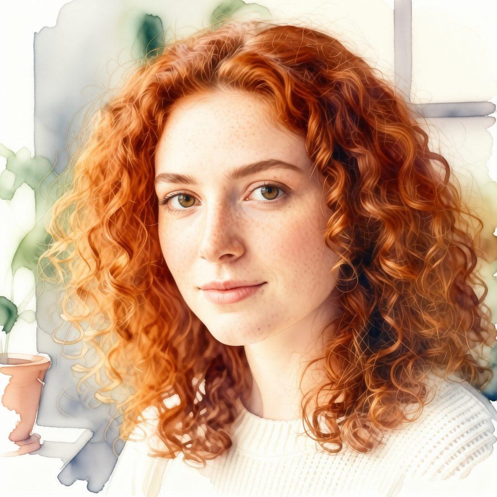 Qwen Image Edit AI photo edit turning a portrait into watercolor