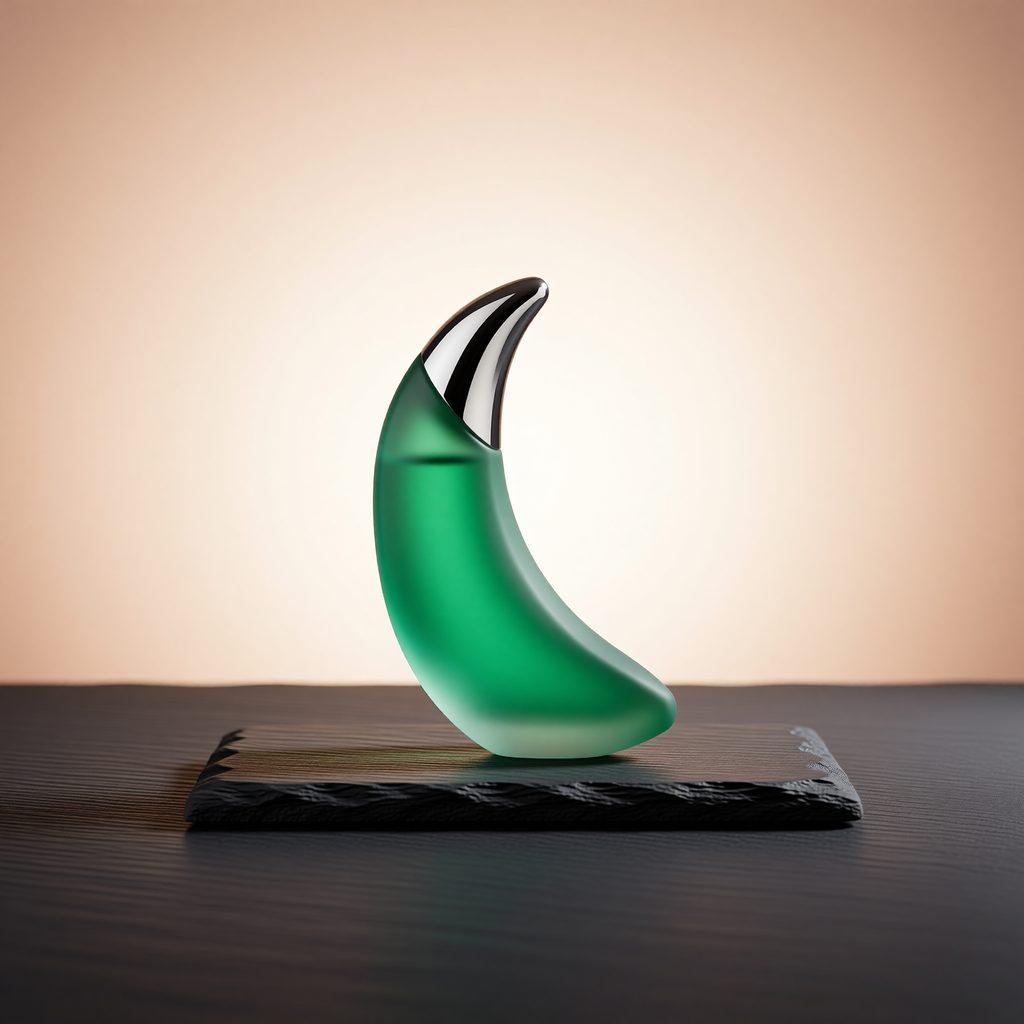 Qwen Image Edit AI product photo edit changing bottle color and surface
