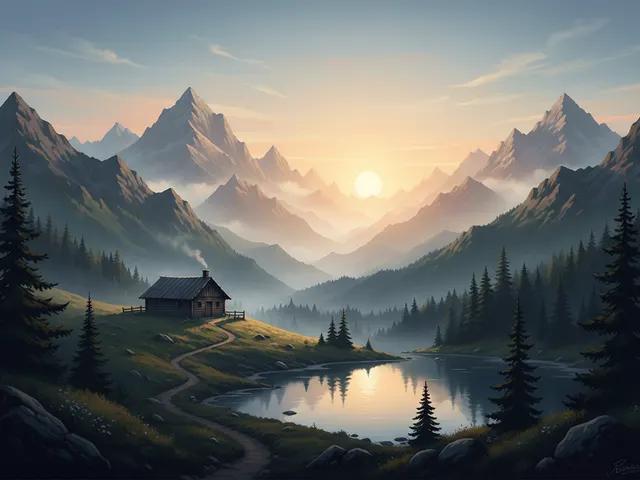 AI Wallpaper Generator example