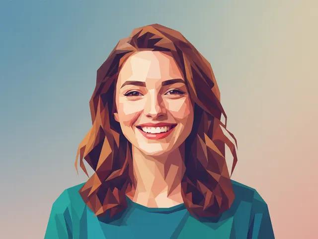 Low Poly Art example