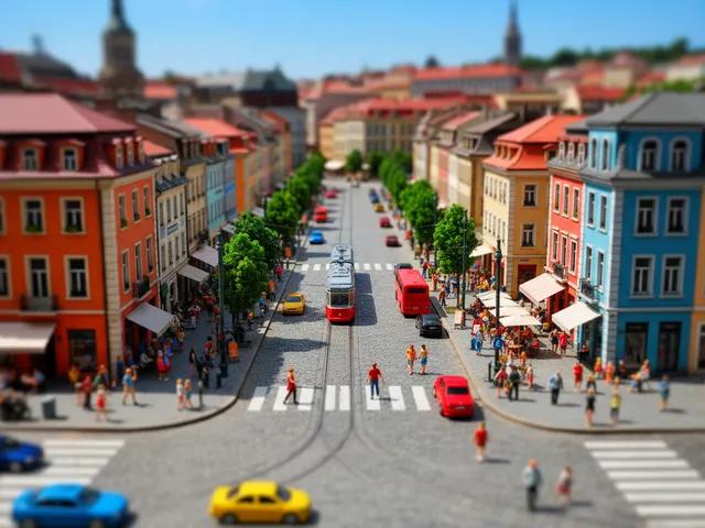 Miniature World Effect example