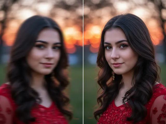 Unblur Image example