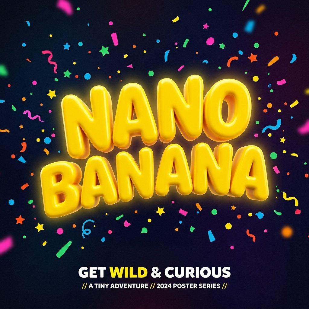 Nano Banana 2 AI-generated poster with rendered text